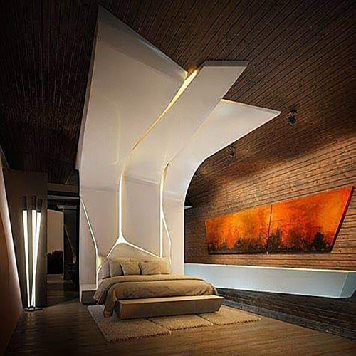 Soft, luxurious bedding for a cozy feel.